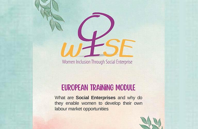 WISE Project - European Training Module: What are Social Enterprises and why do they enable women to develop their own labour market 